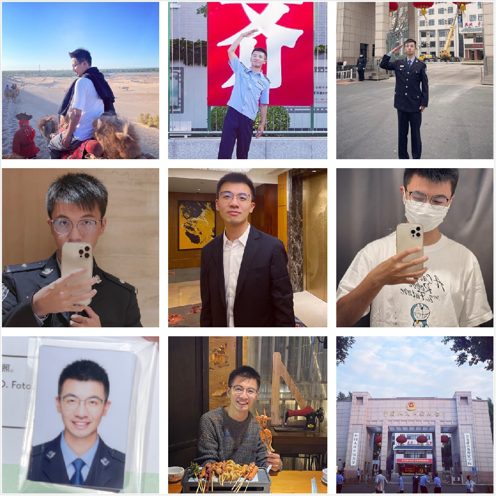 sg53 #国内    大学生男    中国人民公安大学   生化日常   自拍照 168张照片 带博主ig   后期可更新
