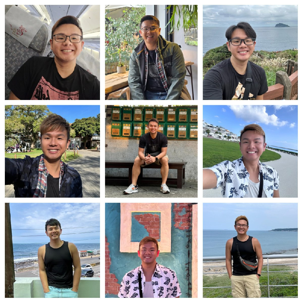 （编号pk28）  #台湾 男子 日常 生活 旅游 自拍多 聚会 美食  2269张照片195视频 带博主ig  后期可更新