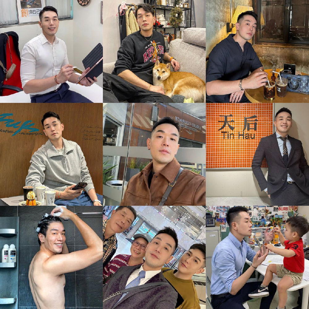 编号ZS150 #台湾 正装 商务 宝爸 家人合照 自拍多 生活场景丰富  生活日常 旅游 风景 照片2949张  视屏294个  (带IG）