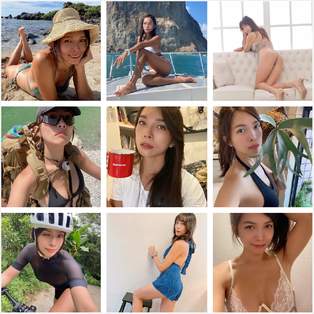 mn115 #台湾    轻熟性感美女   生活日常   爱运动   骑行   爬山   私房照   旅游   自拍多 1992张照片   246个视频 带博主ig    后期可更新