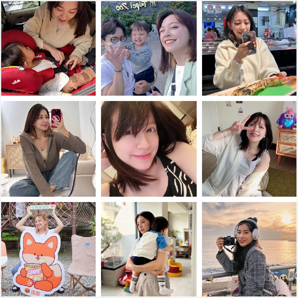 (编号mn129)  #台湾  年轻宝妈  生活日常  带娃  旅游  自拍  607张照片52个视频   #带博主ig