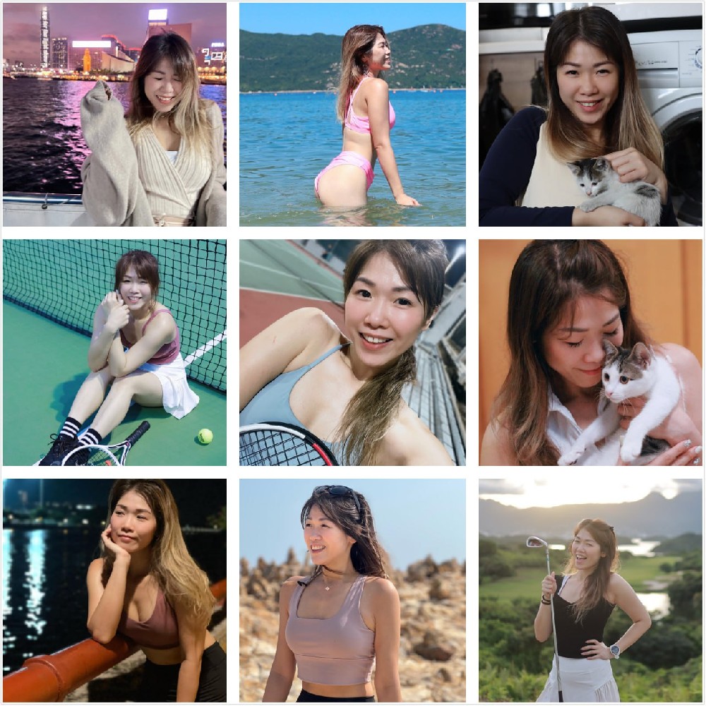 (编号mn138)  #香港   轻熟美女  生活日常  运动打球  旅游  自拍  2571张照片330个视频  #带博主ig
