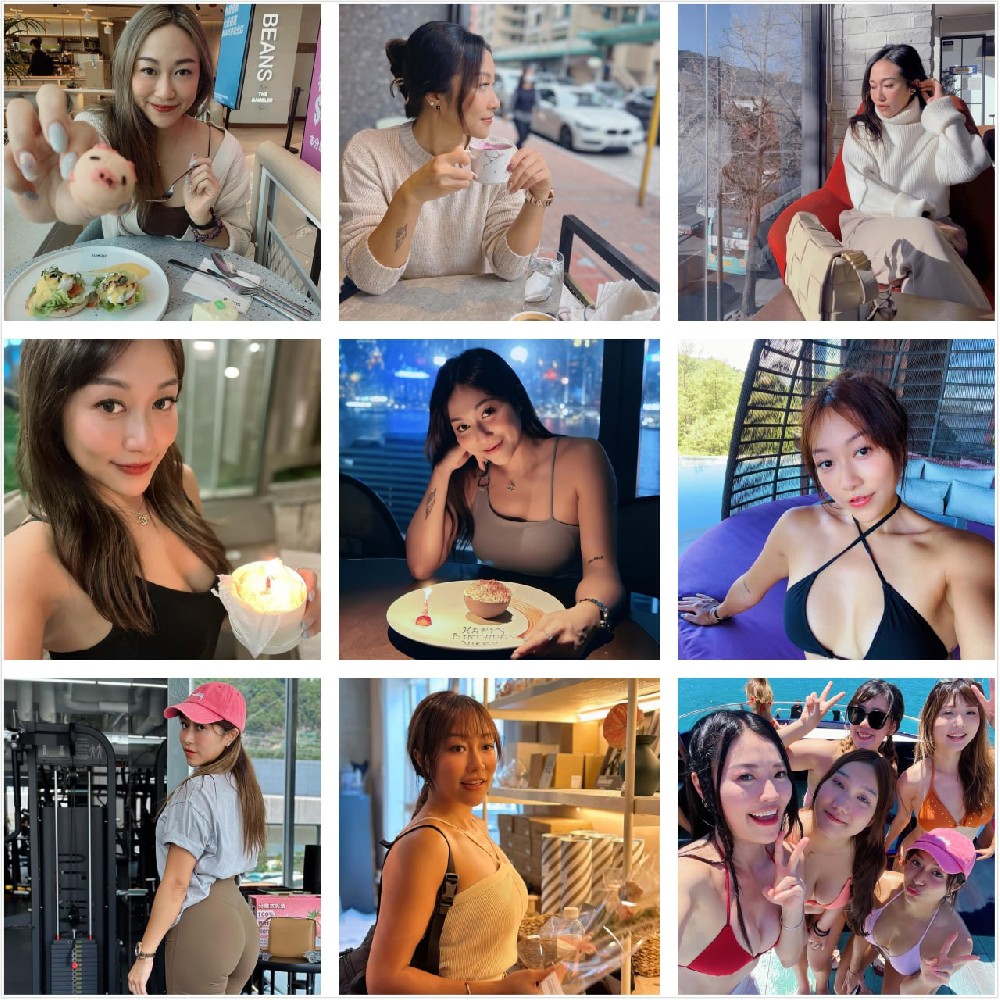 (编号mn140)  #香港  性感大胸美女  生活日常  朋友聚会  运动健身   下午茶  旅游  863张照片140个视频  #带博主ig