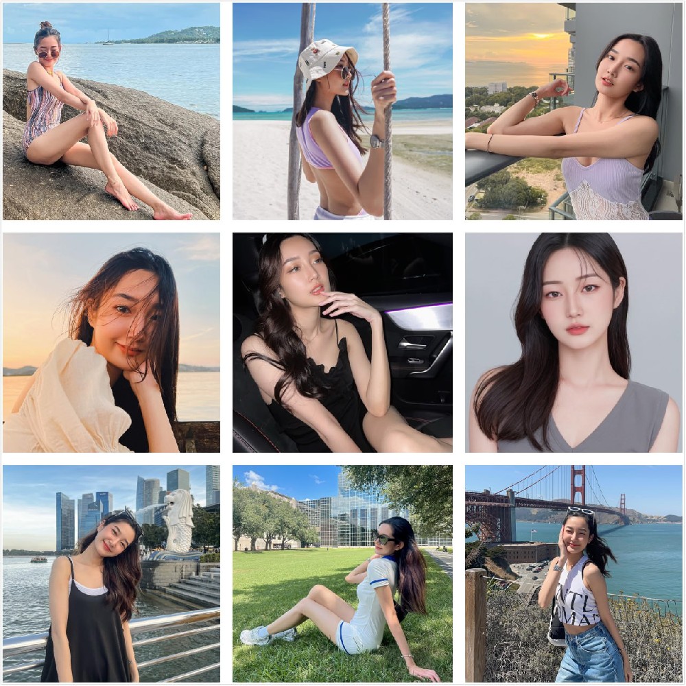 (编号mn141)  #新加坡  年轻气质美女  生活日常  旅游  自拍  900张照片15个视频  #带博主ig