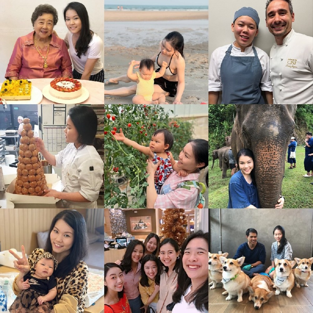 编号XH397 生活日常🌟🌟🌟🌟 #泰国    职业  甜品师    宝妈  少妇    家人合照   生活场景丰富 生活日常 旅游 风景 照片887张  视屏104个 （带IG）